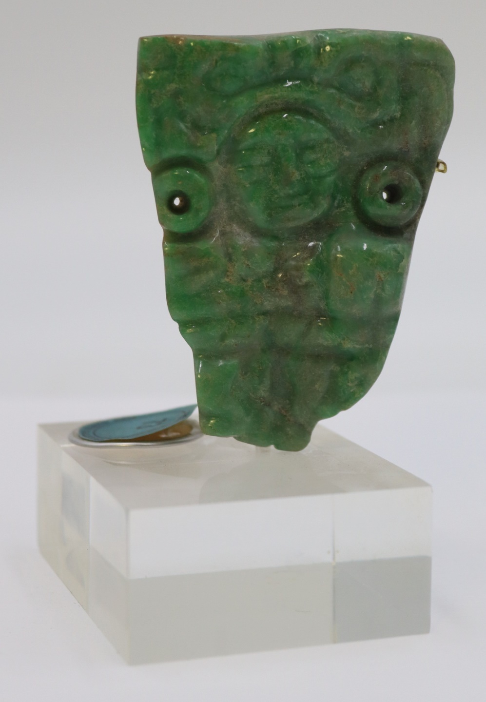 EX-SOTHEBY'S MAYAN CARVED JADE