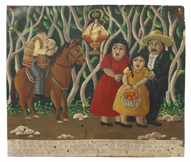EX-VOTO VIRGEN DE ROSARIO