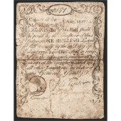 EXCEEDINGLY RARE ONE SHILLING