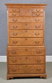 EXCEPTIONAL 18TH C. TIGER MAPL