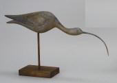 EXCEPTIONAL CARVED CURLEWBy Ma