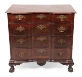 EXCEPTIONAL CHIPPENDALE BLOCK-