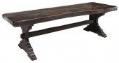 EXCEPTIONAL FRENCH OAK TRESTLE
