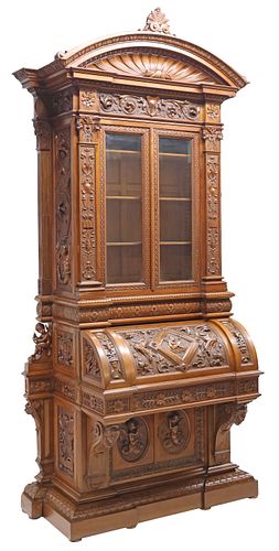 EXCEPTIONAL HIGHLY CARVED