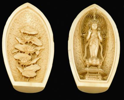 Exceptional Japanese elephant ivory