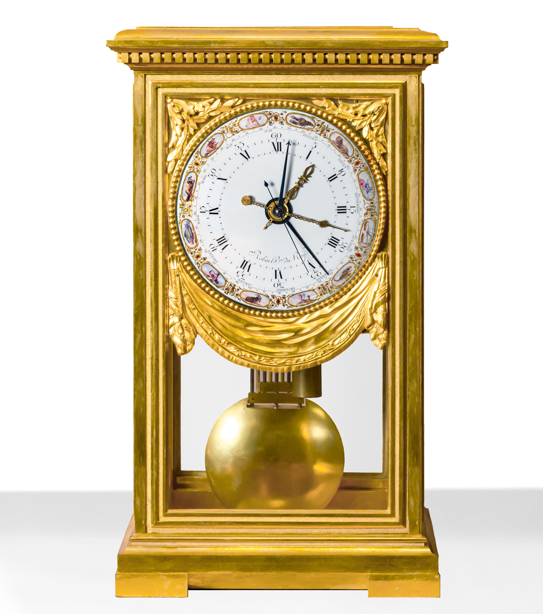 EXCEPTIONAL LOUIS XVI REGULATOR