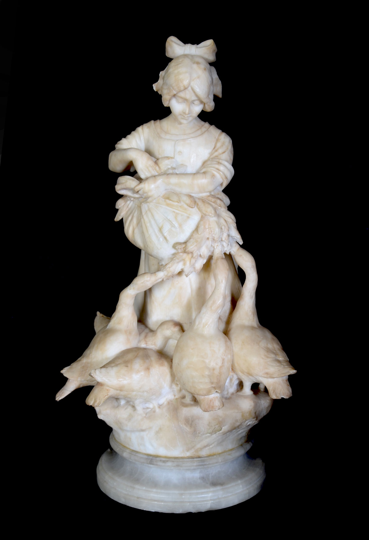 EXCEPTIONAL MARBLE SCULPTURE BY