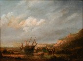 EXCEPTIONAL PAINTING ''LOW TID