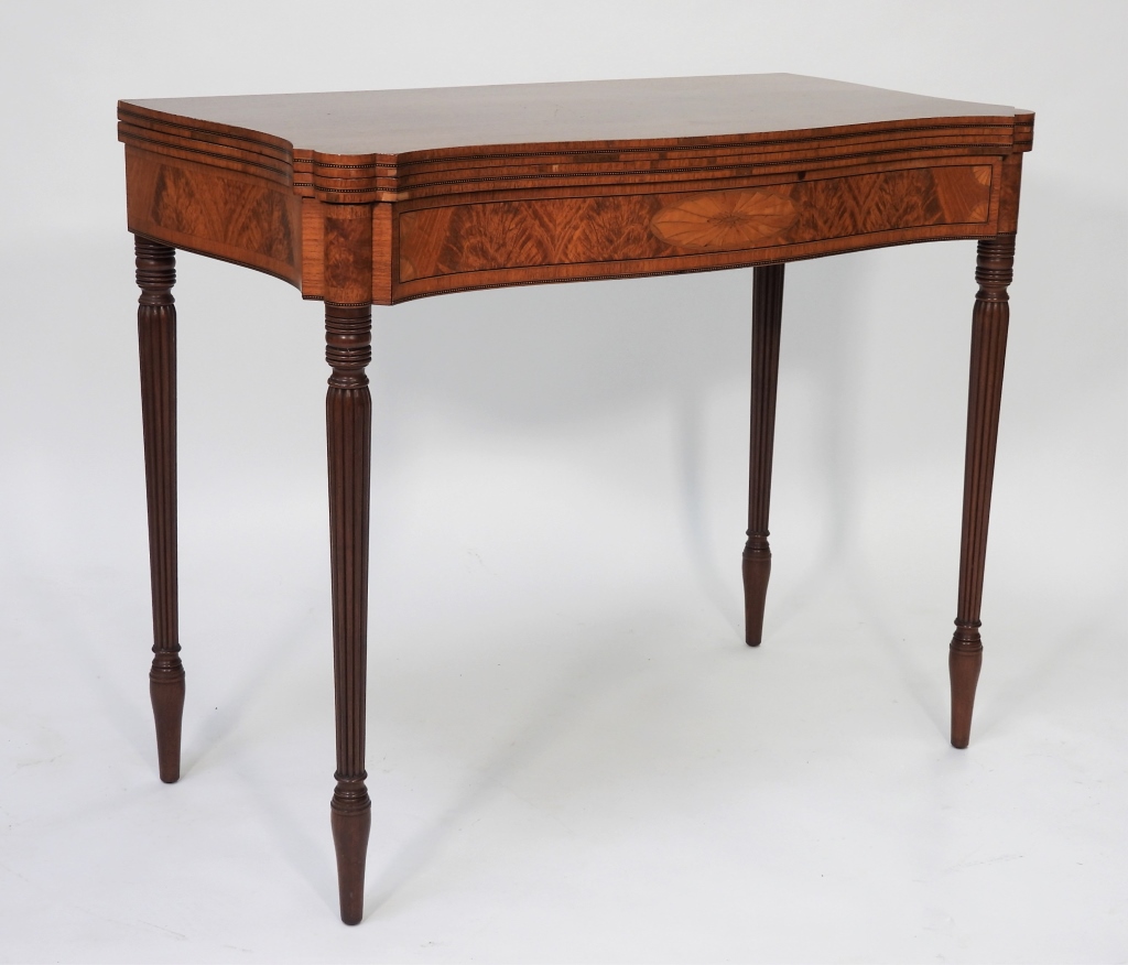 EXCEPTIONAL QUALITY MAHOGANY FLIP