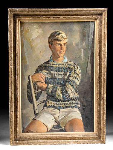 EXHIBITED 1962 W. DRAPER PORTRAIT