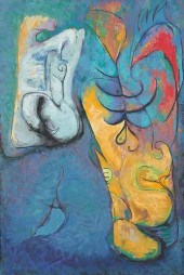 EXHIBITED EDWIN DOEGE UNTITLED