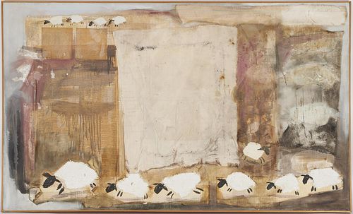 EXHIBITED ROBIN ARNOLD ABSTRACT