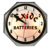 EXIDE BATTERIES GLASS FACE SER
