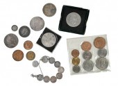 EXONUMIA AND COINS, MOSTLY BRI