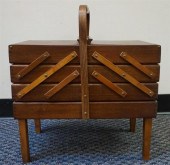 EXPANDABLE FRUITWOOD SEWING CA