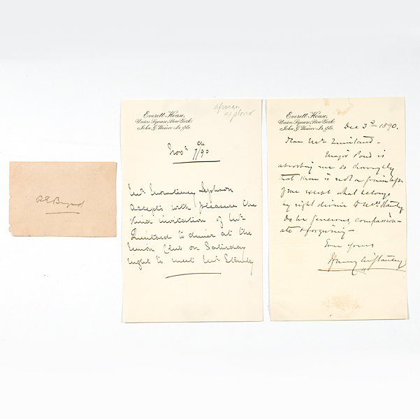 Explorers Henry M. Stanley &
