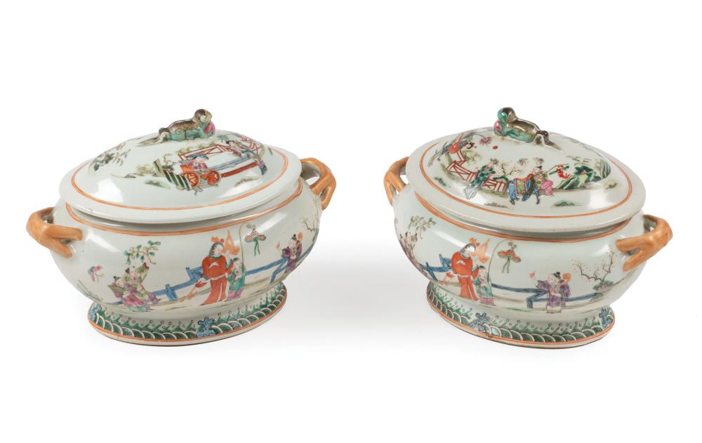 EXPORT PORCELAIN COVERED