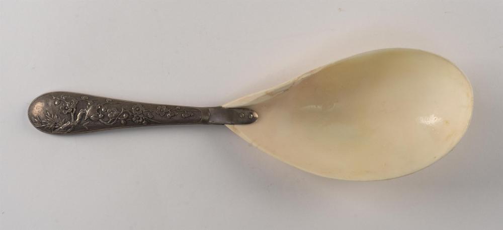 EXPORT SILVER AND SHELL SERVING