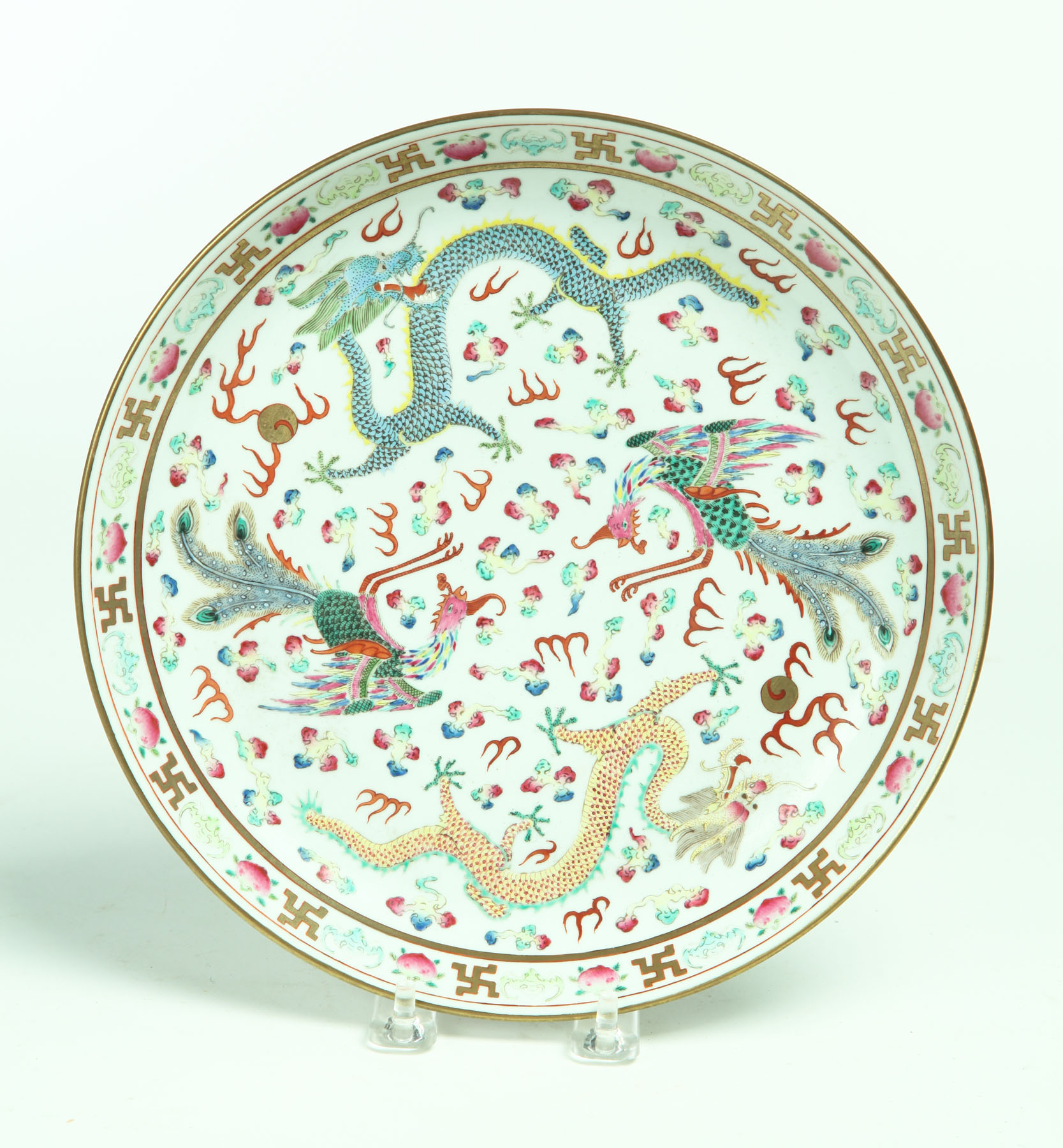 EXPORT-STYLE DISH.  China  20th
