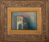 EXPRESSIONIST CITYSCAPE MIXED
