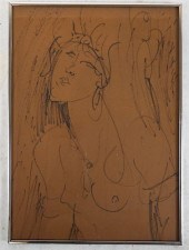 EXPRESSIONIST-STYLE DRAWING OF