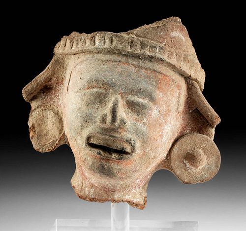 EXPRESSIVE VERACRUZ TERRACOTTA HEAD