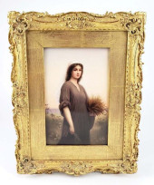 EXQUISITE 19TH C. KPM PLAQUE O