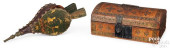 EXQUISITE ENGLISH EMBOSSED LEA