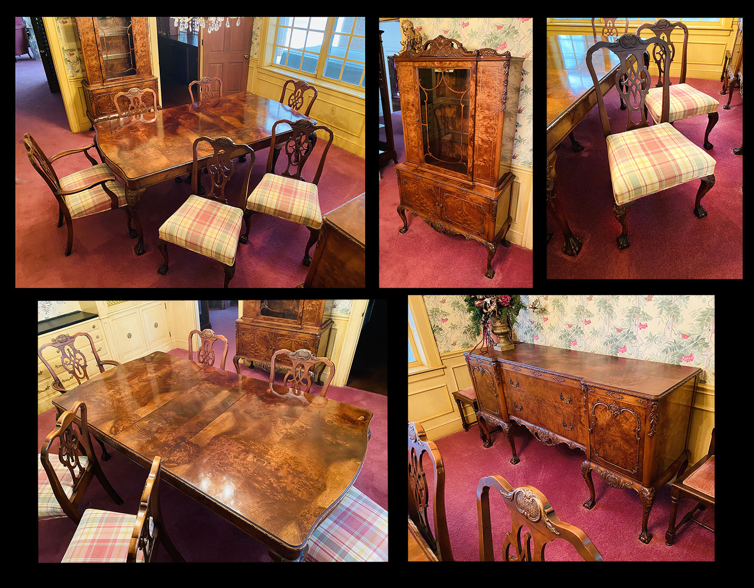 EXQUISITE FRENCH 9 PIECE CARPATHIAN