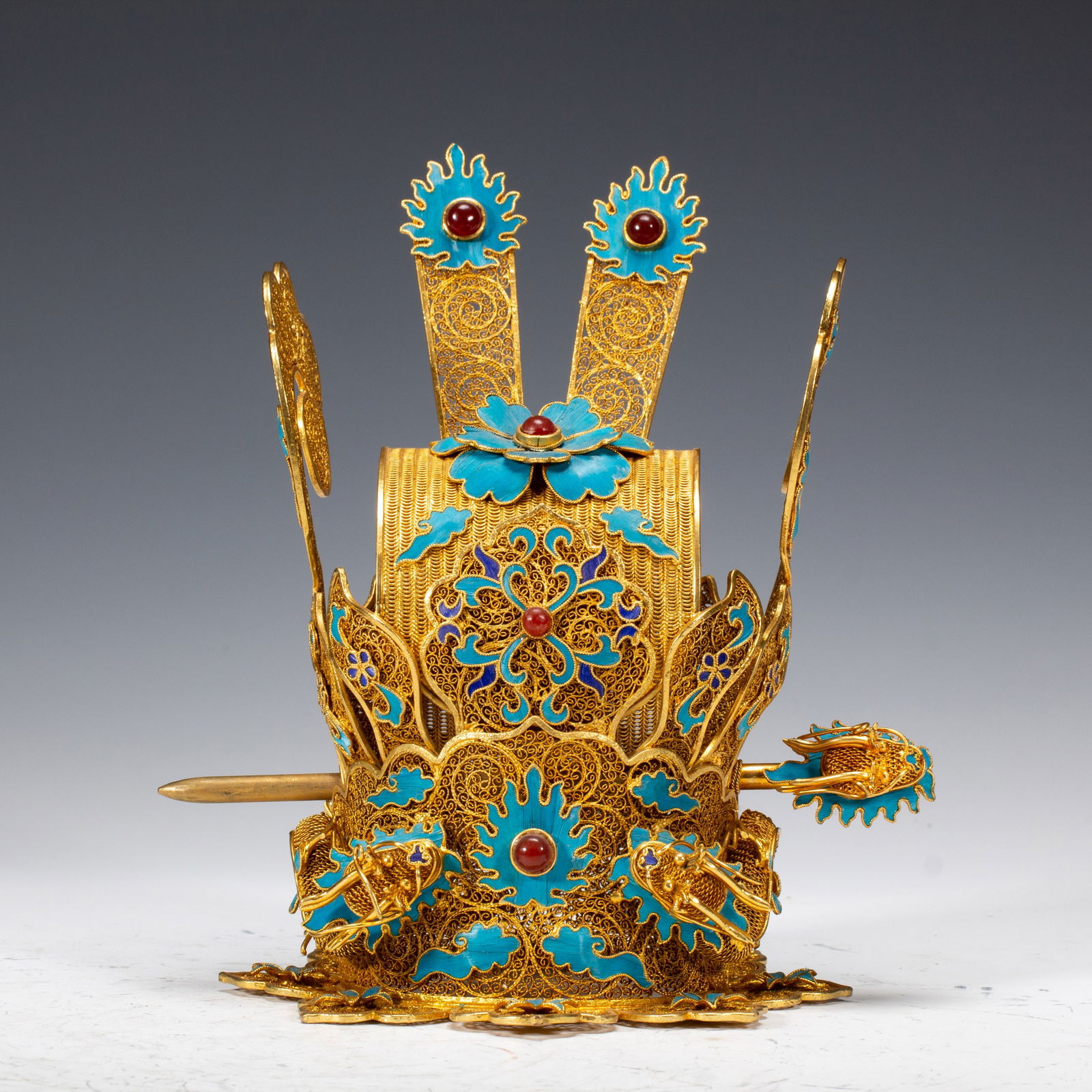 EXQUISITE PHOENIX CORONET WITH