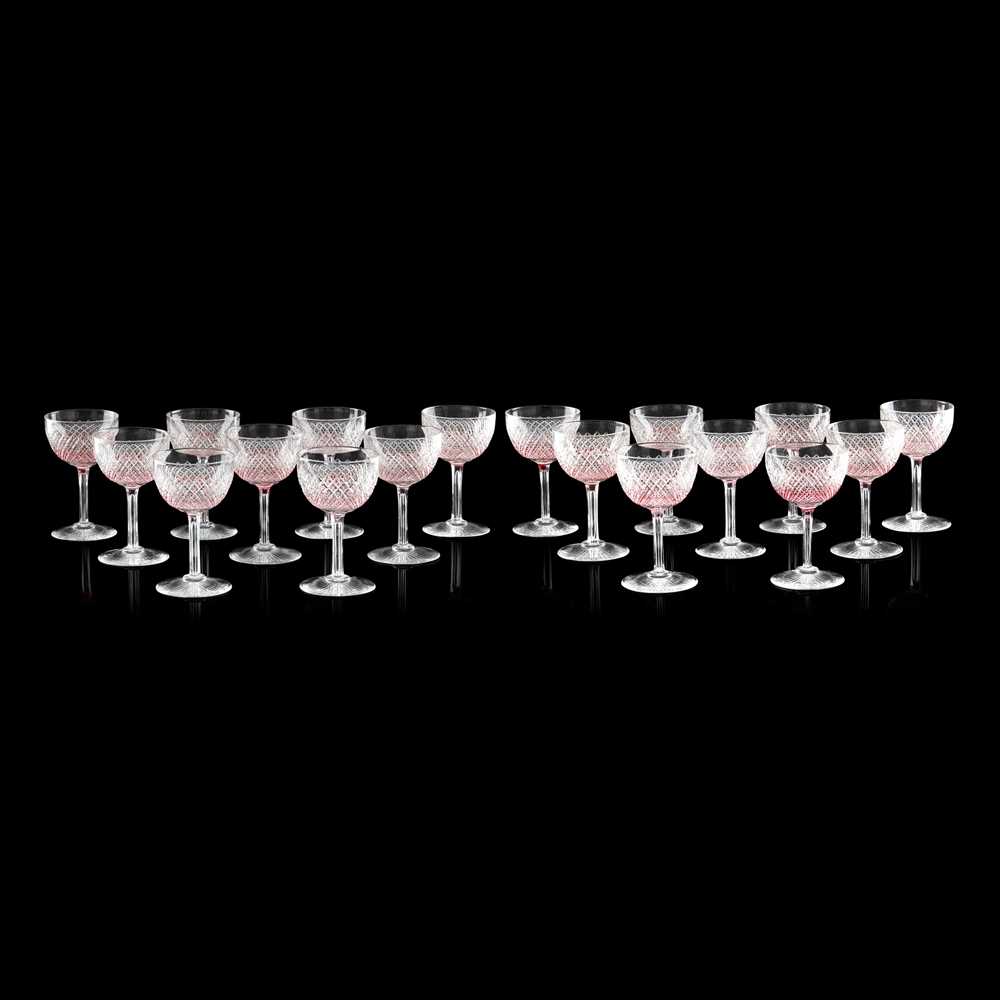 EXTENSIVE CUT GLASS AND RUBY