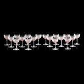 EXTENSIVE CUT GLASS AND RUBY F