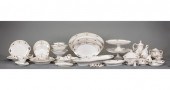 EXTENSIVE PARIS PORCELAIN TABL