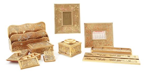 Extensive Tiffany Studios bronze