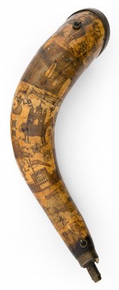 EXTENSIVELY ENGRAVED POWDER HO