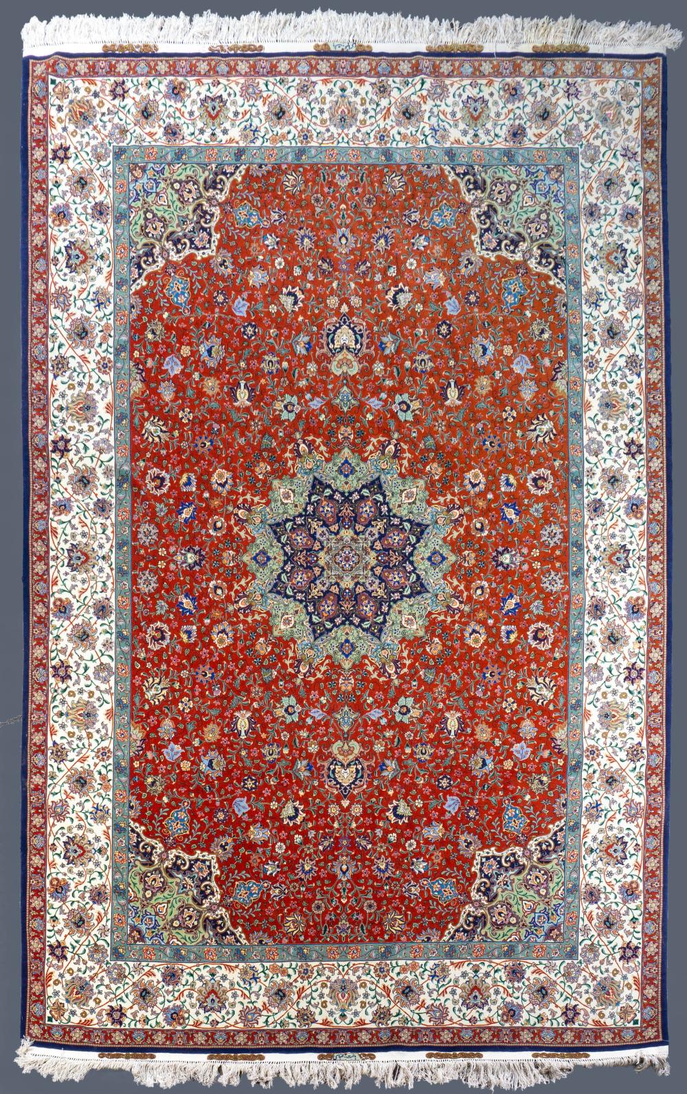 EXTRA FINE SIGNED PERSIAN TABRIZ