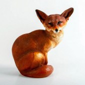 EXTRA LARGE SEATED FOX HN1130