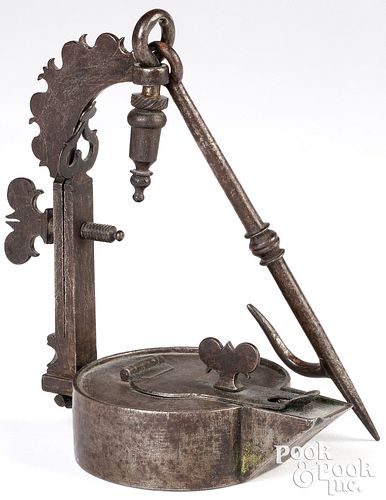 EXTREMELY ORNATE CONTINENTAL IRON