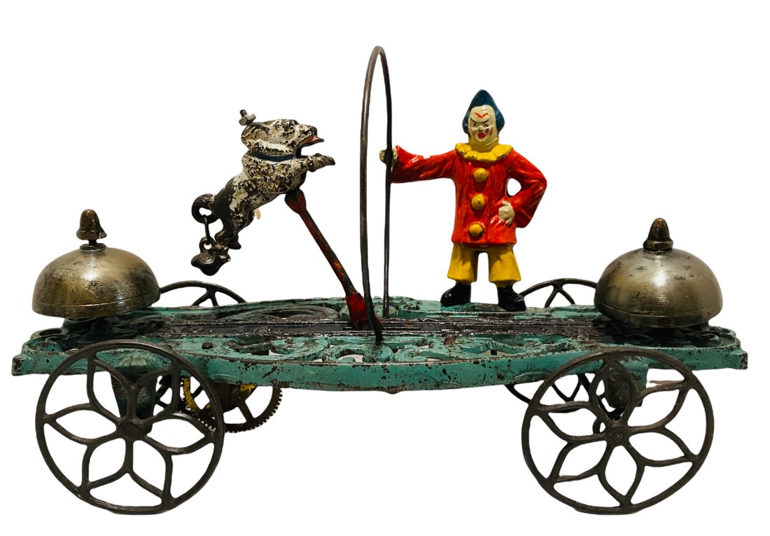 EXTREMELY RARE CAST IRON CIRCUS