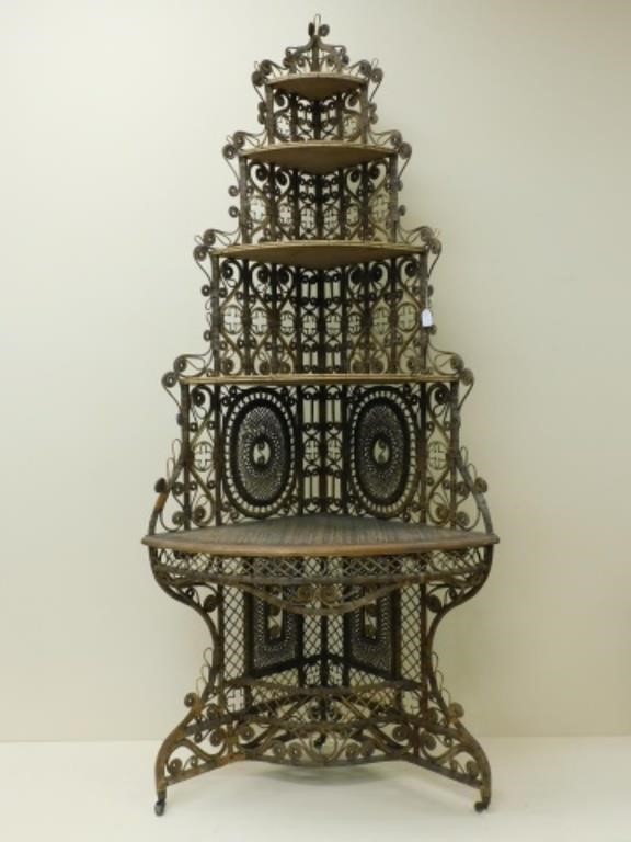 EXTREMELY RARE VICTORIAN WICKER