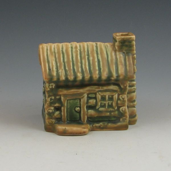 Extremely rare Weller log cabin