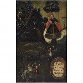 EXVOTO, GERMAN SCHOOL (18TH CE