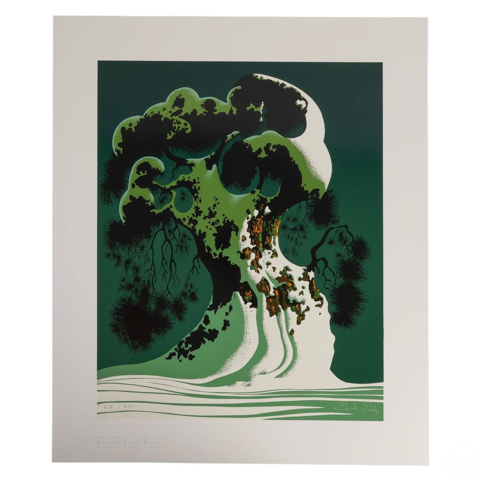 EYVIND EARLE 1916-2000 BONSAI LE