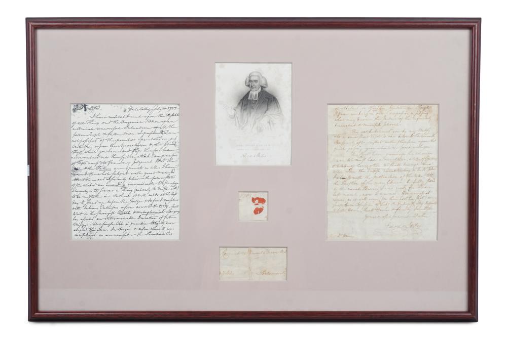 EZRA STILES, AUTOGRAPHED LETTER