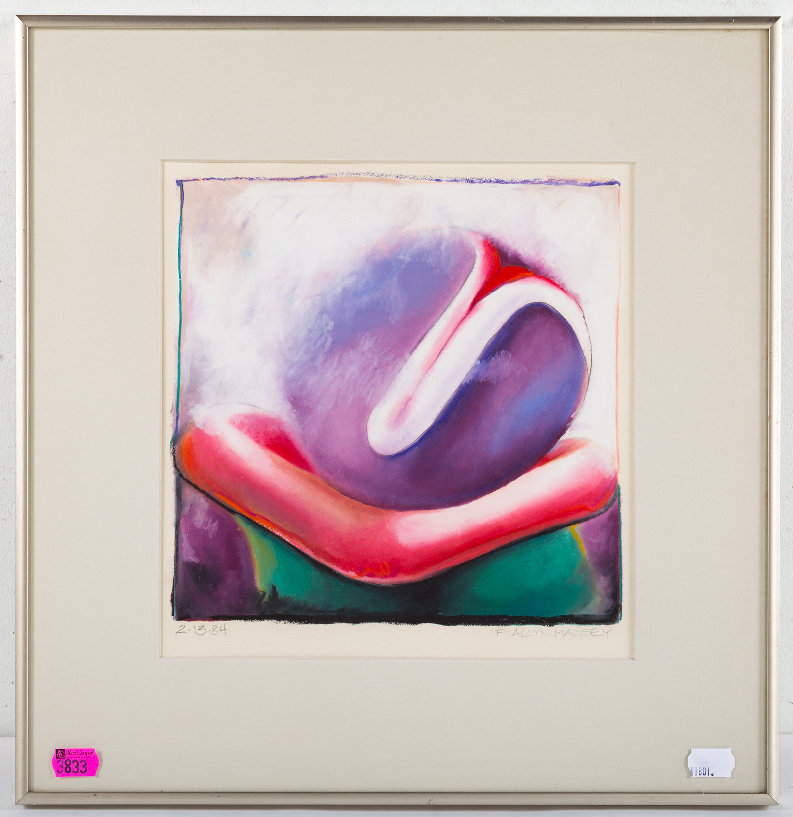 F. ALLYN MASSEY. "NEWBORN," OIL