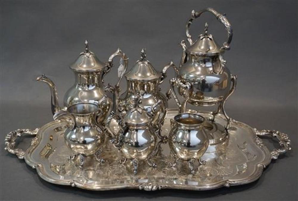 F. B. ROGERS SILVER PLATE SIX-PIECE