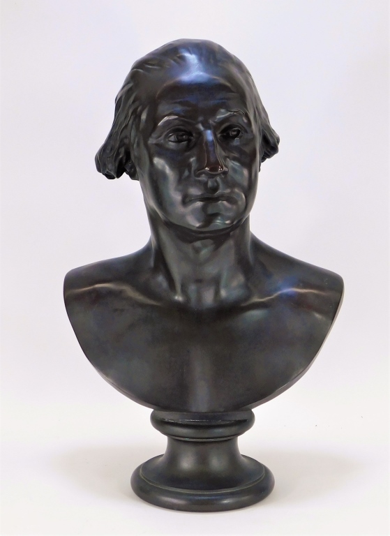 F. BARBEDIENNE BRONZE BUST OF