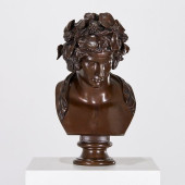 F. BARBEDIENNE, LARGE BRONZE B