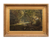 F. HOPE, 19TH C., 'SYLVAN GLAD