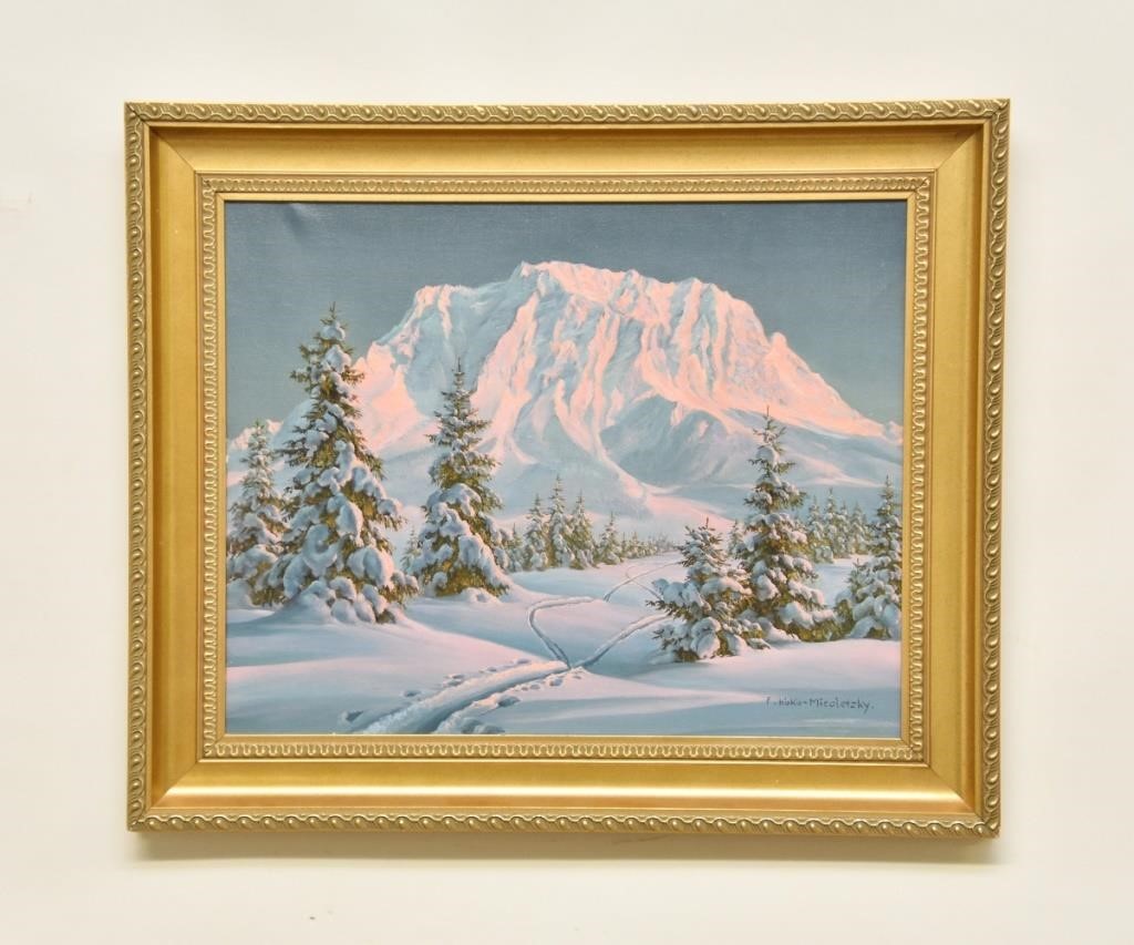 F. Koko-Micoletzky oil on canvas